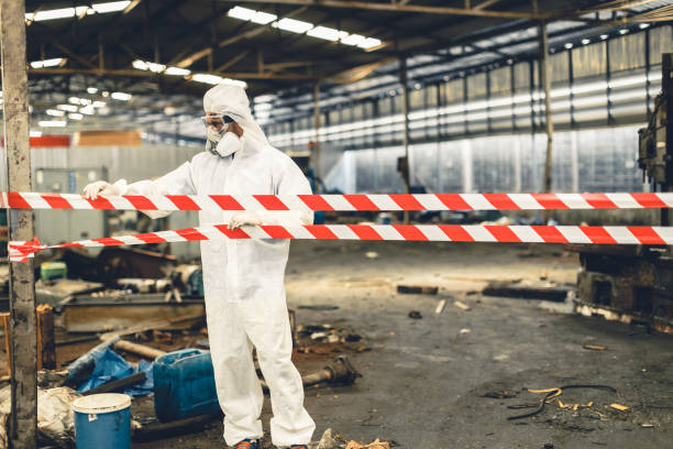 Professional Unattended Death Cleanup technician working in San Carlos, TX
